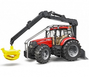 Трактор Bruder Case CVX 230 с захватом для бревен (Bruder, 03-097)